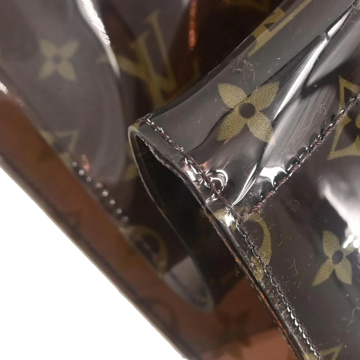 Louis Vuitton 2000 Monogram Vinyl Cabas Cruise Tote Bag M50500 - Image 4
