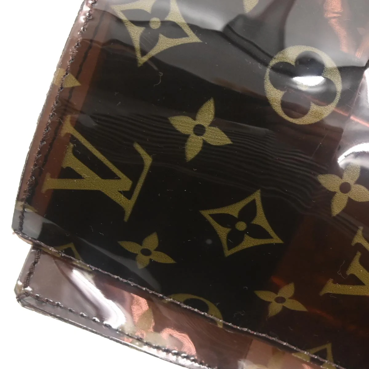 Louis Vuitton 2000 Monogram Vinyl Cabas Cruise Tote Bag M50500 - Image 7