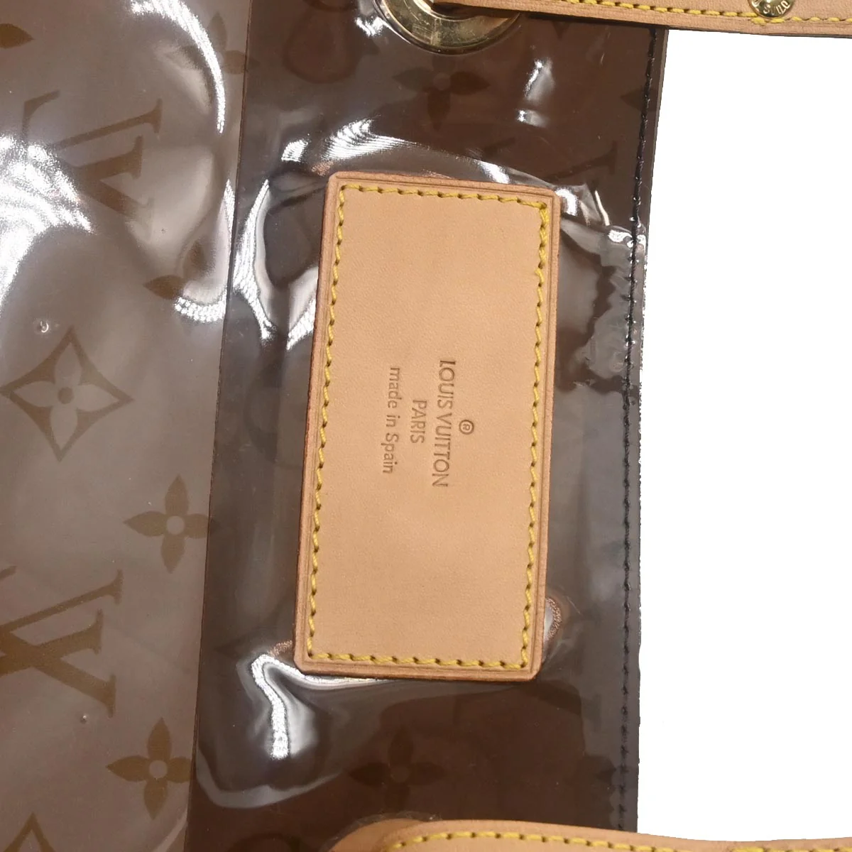 Louis Vuitton 2000 Monogram Vinyl Cabas Cruise Tote Bag M50500 - Image 9