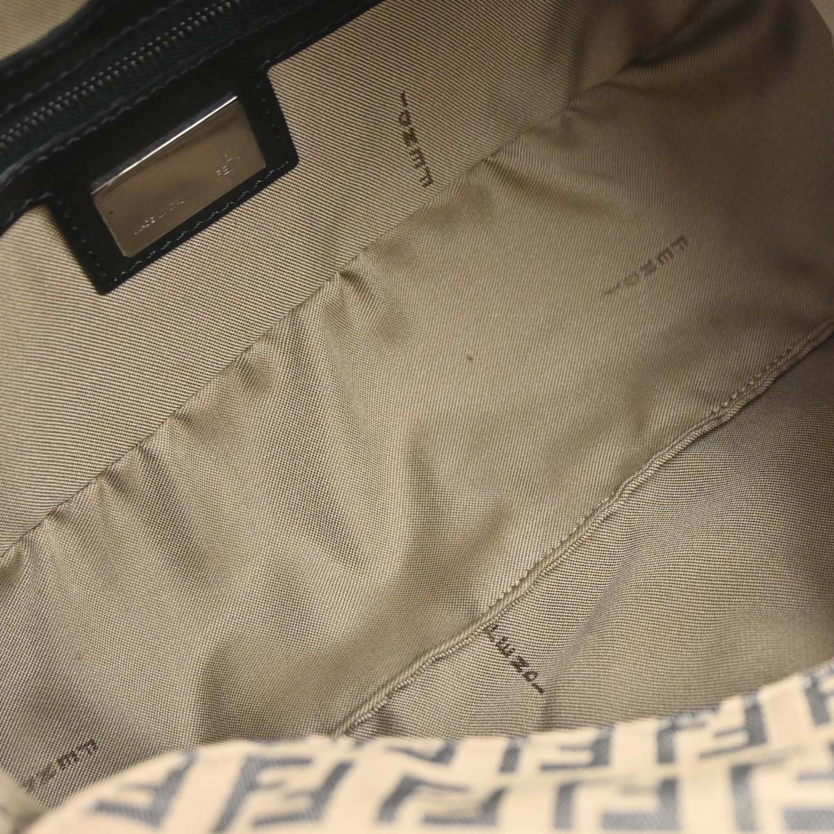 Fendi Beige Zucchino Handbag - Image 7