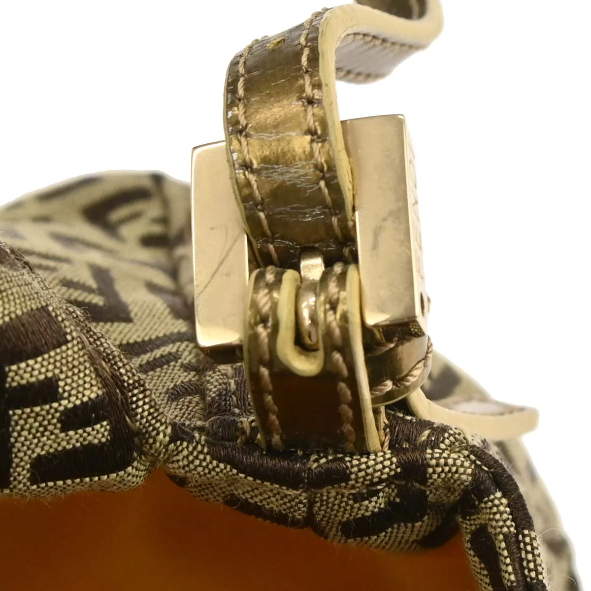 Fendi Beige Zucchino Handbag - Image 7