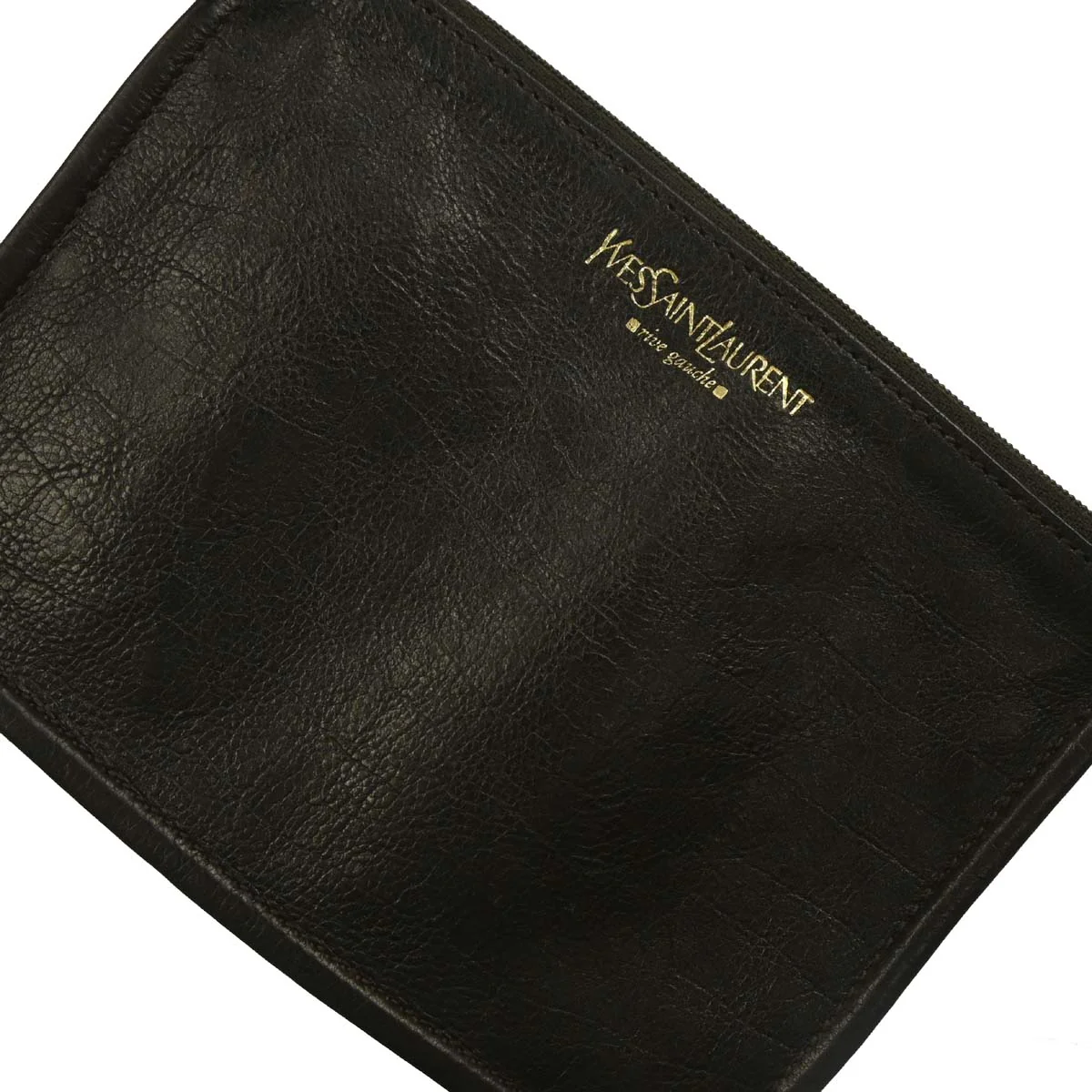 Yves Saint Laurent 2000s Brown Leather Medium Mombasa Bag - Image 10