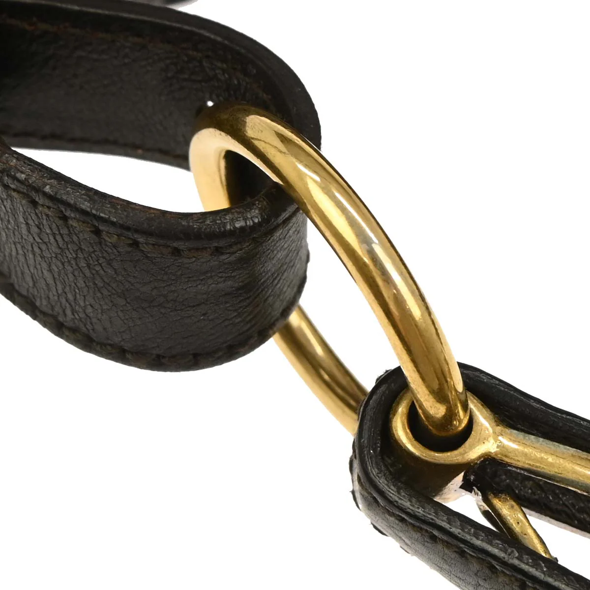 Yves Saint Laurent 2000s Brown Leather Medium Mombasa Bag - Image 3