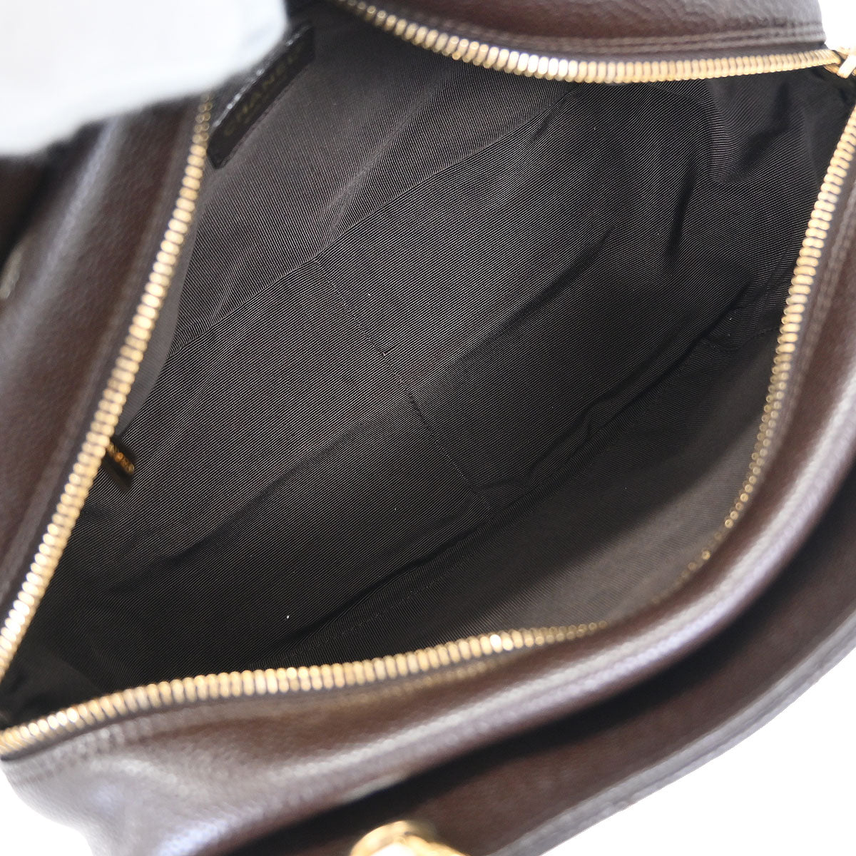 Chanel Brown Caviar Petite Timeless Tote PTT Chain Handbag - Image 8
