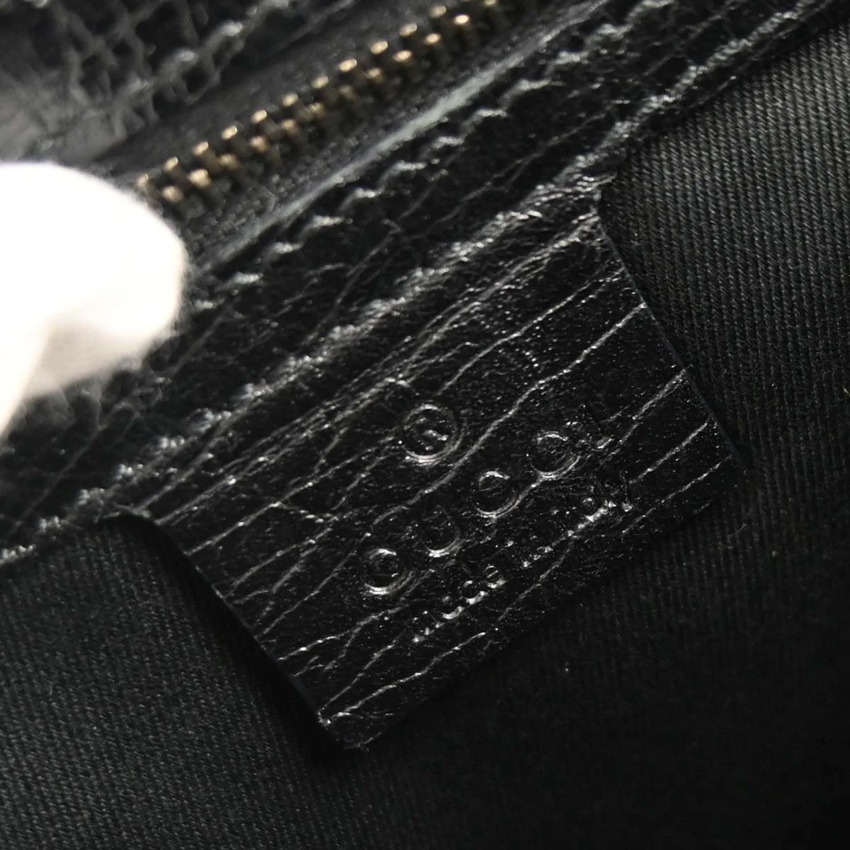 Gucci Black Horsebit GG Shoulder Bag - Image 8
