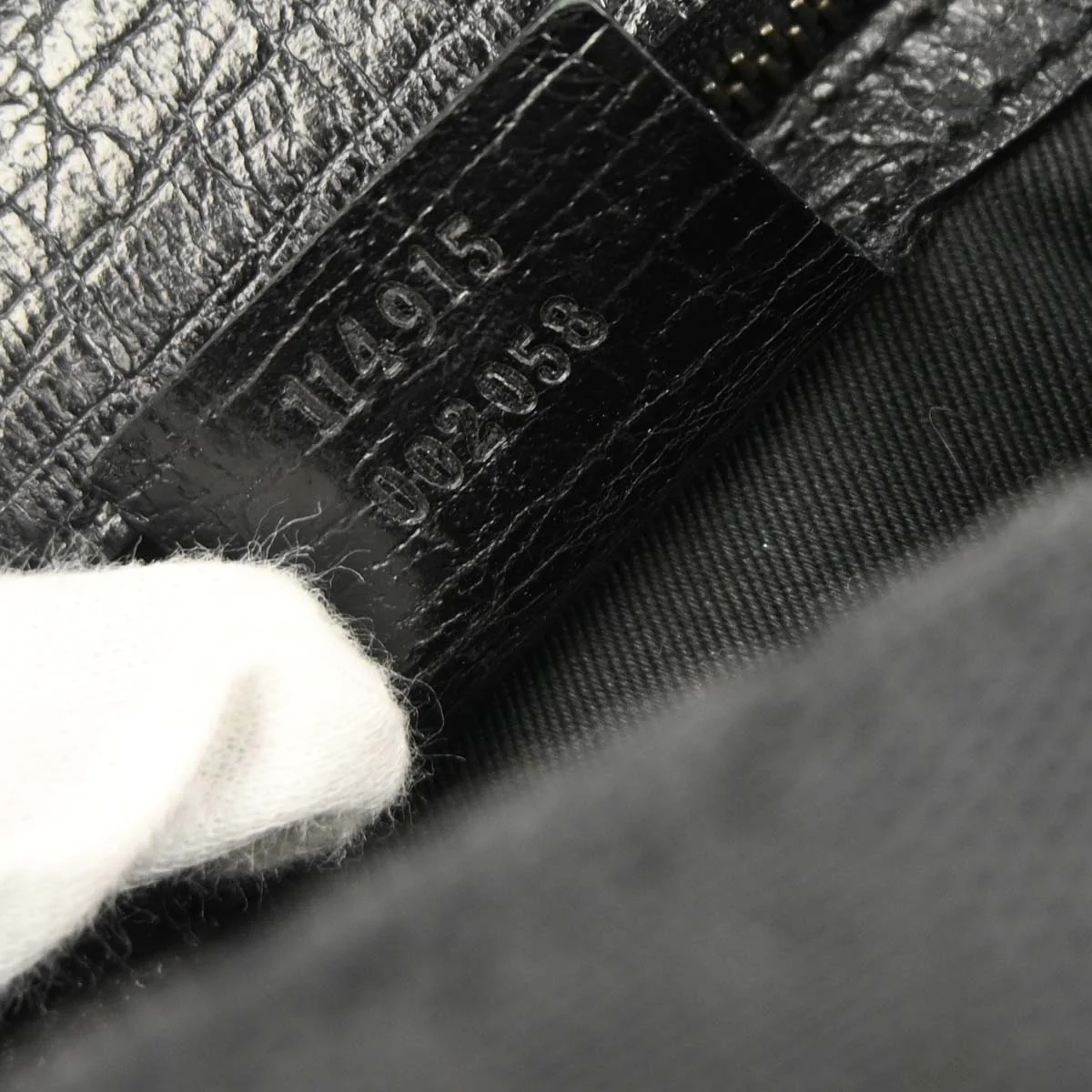Gucci Black Horsebit GG Shoulder Bag - Image 9