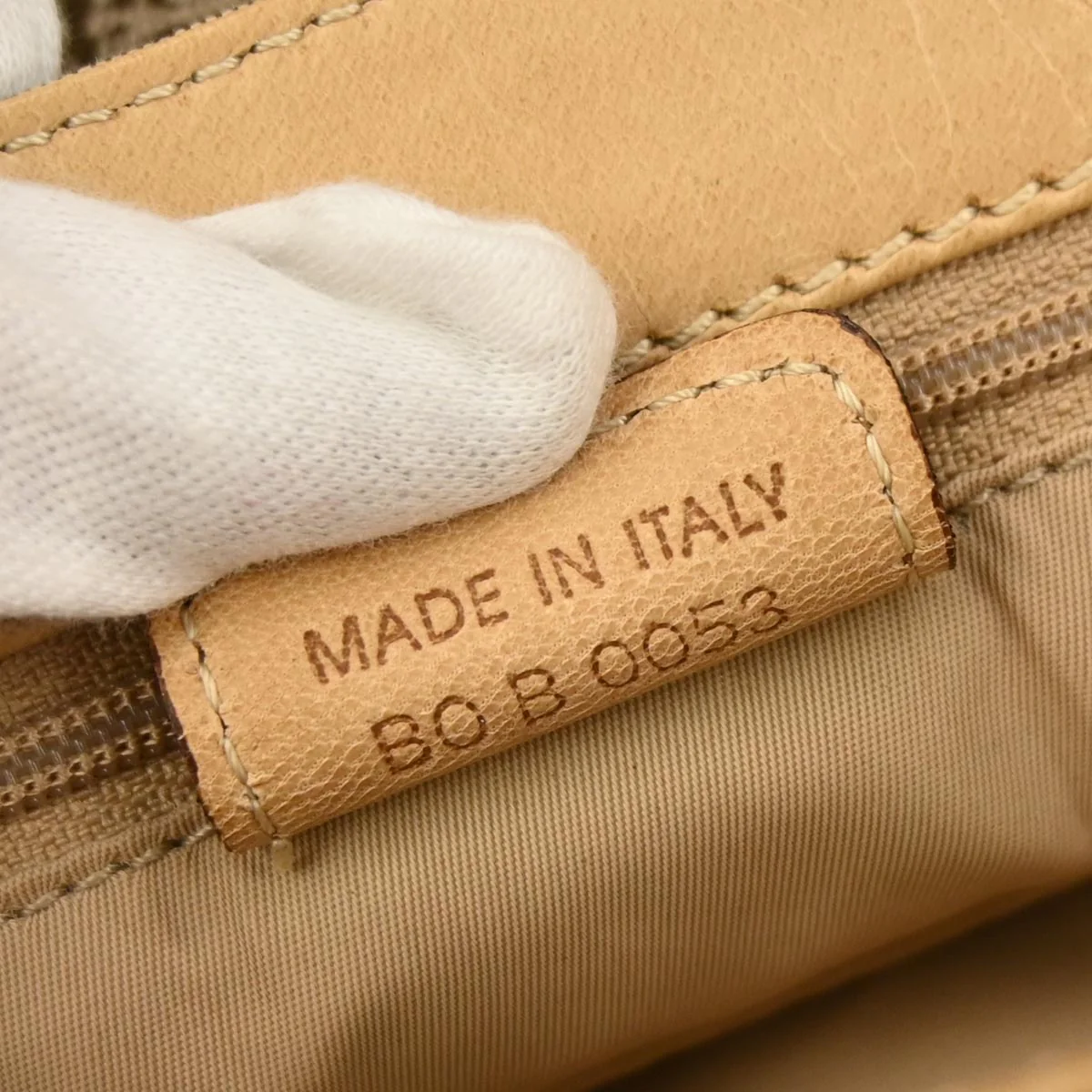 Christian Dior Beige Trotter Handbag - Image 10