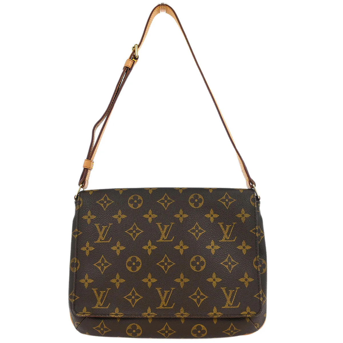 Louis Vuitton 2001 Monogram Musette Tango Short Shoulder Bag M51257