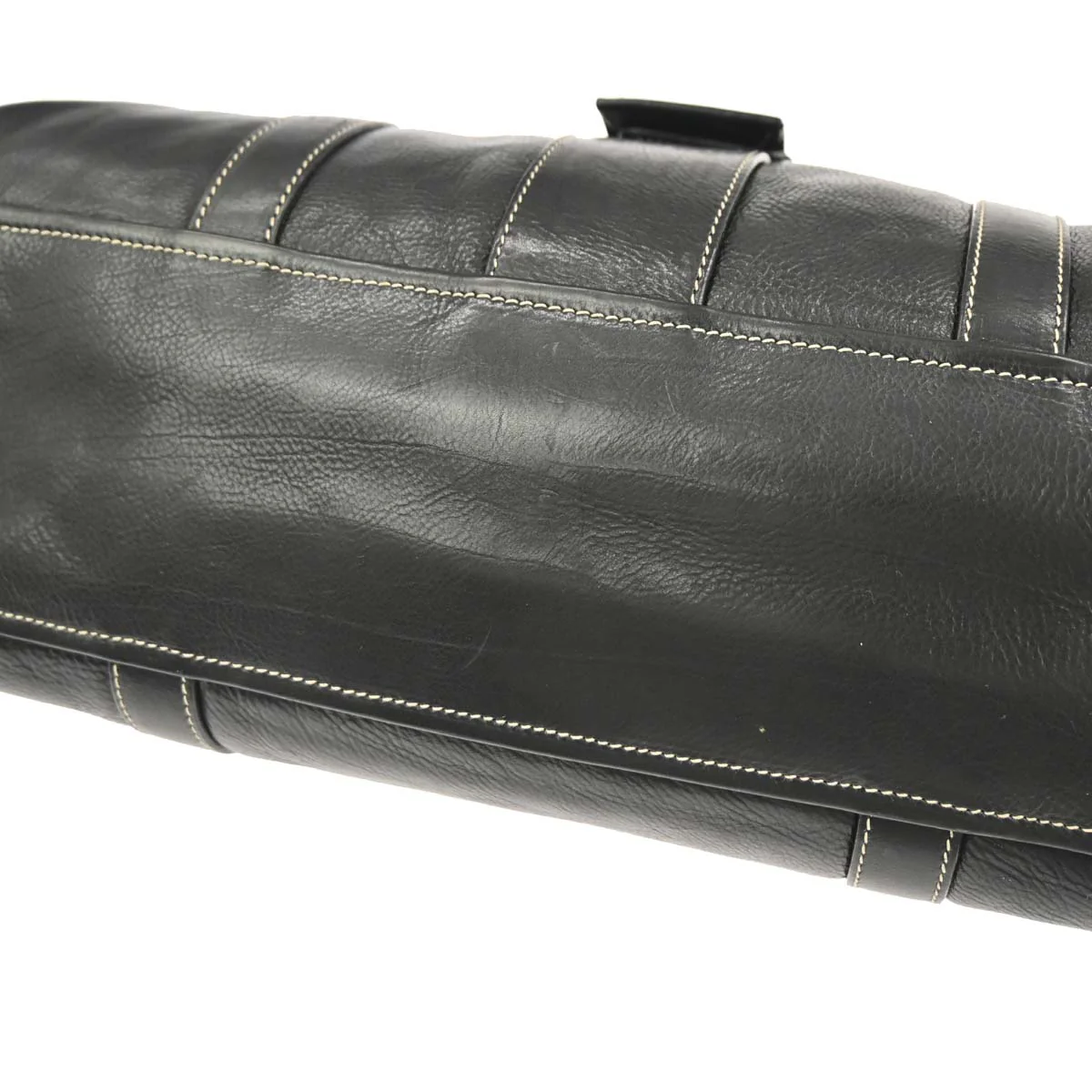 Prada Black Leather Handbag - Image 5