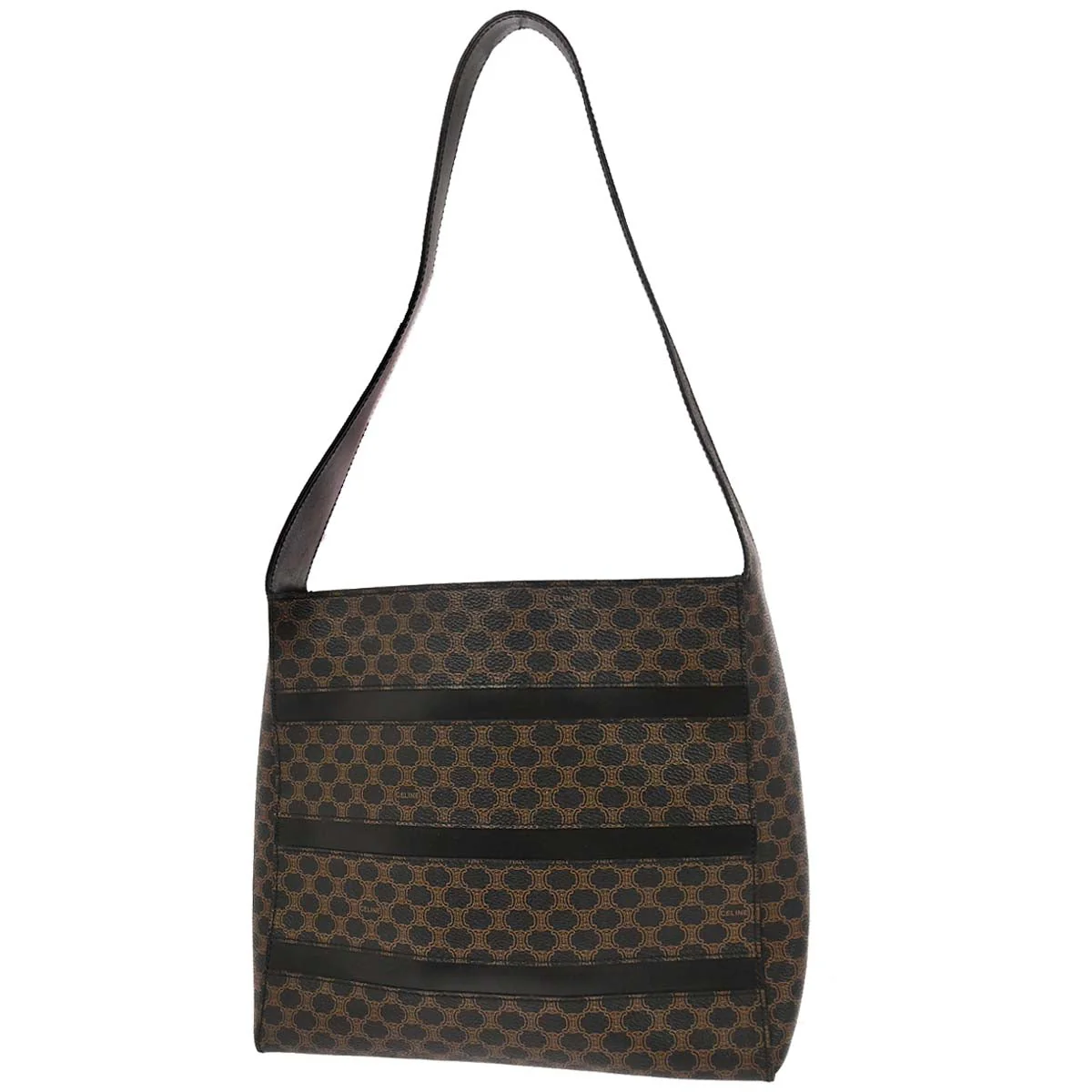 Celine Black Macadam Handbag - Image 2