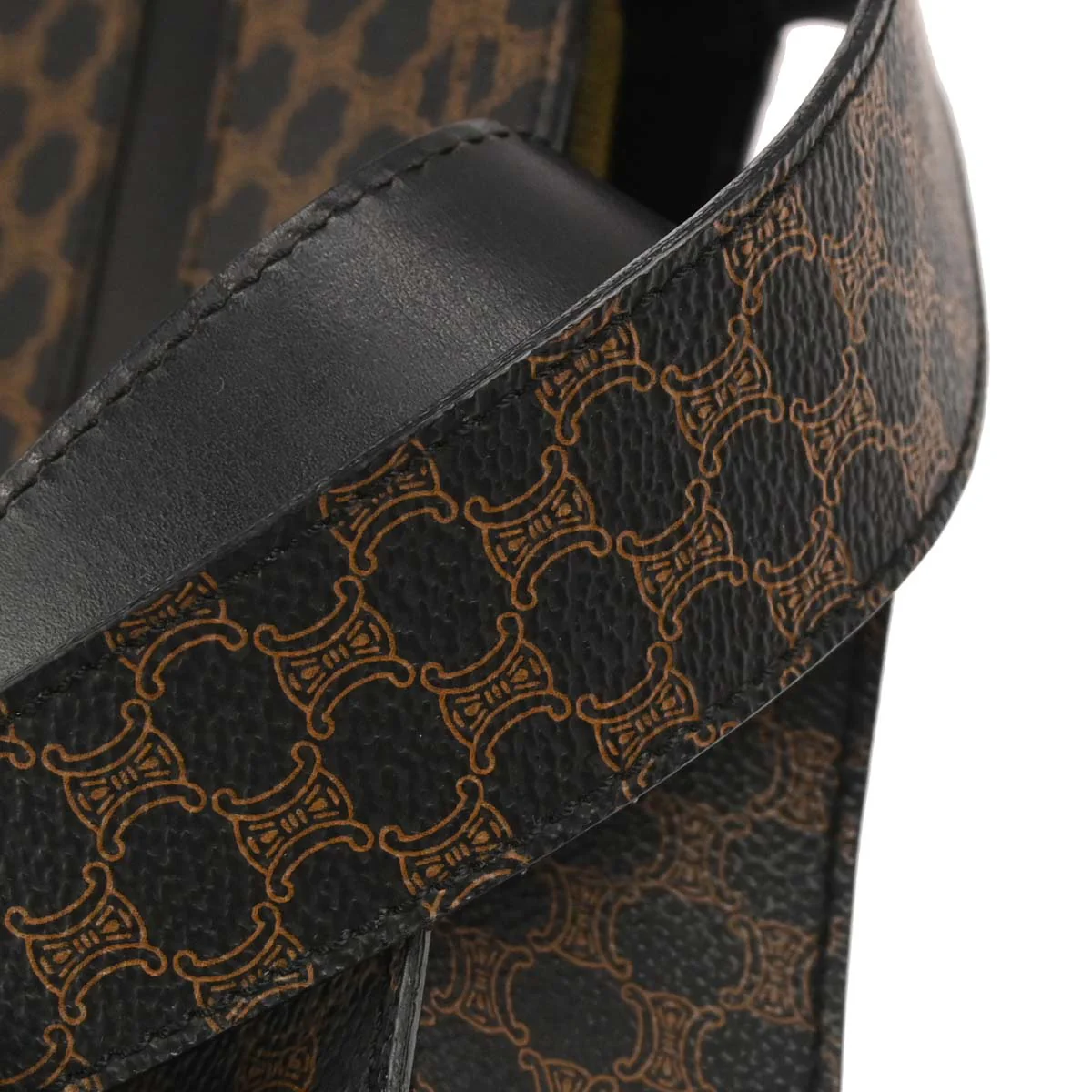 Celine Black Macadam Handbag - Image 6