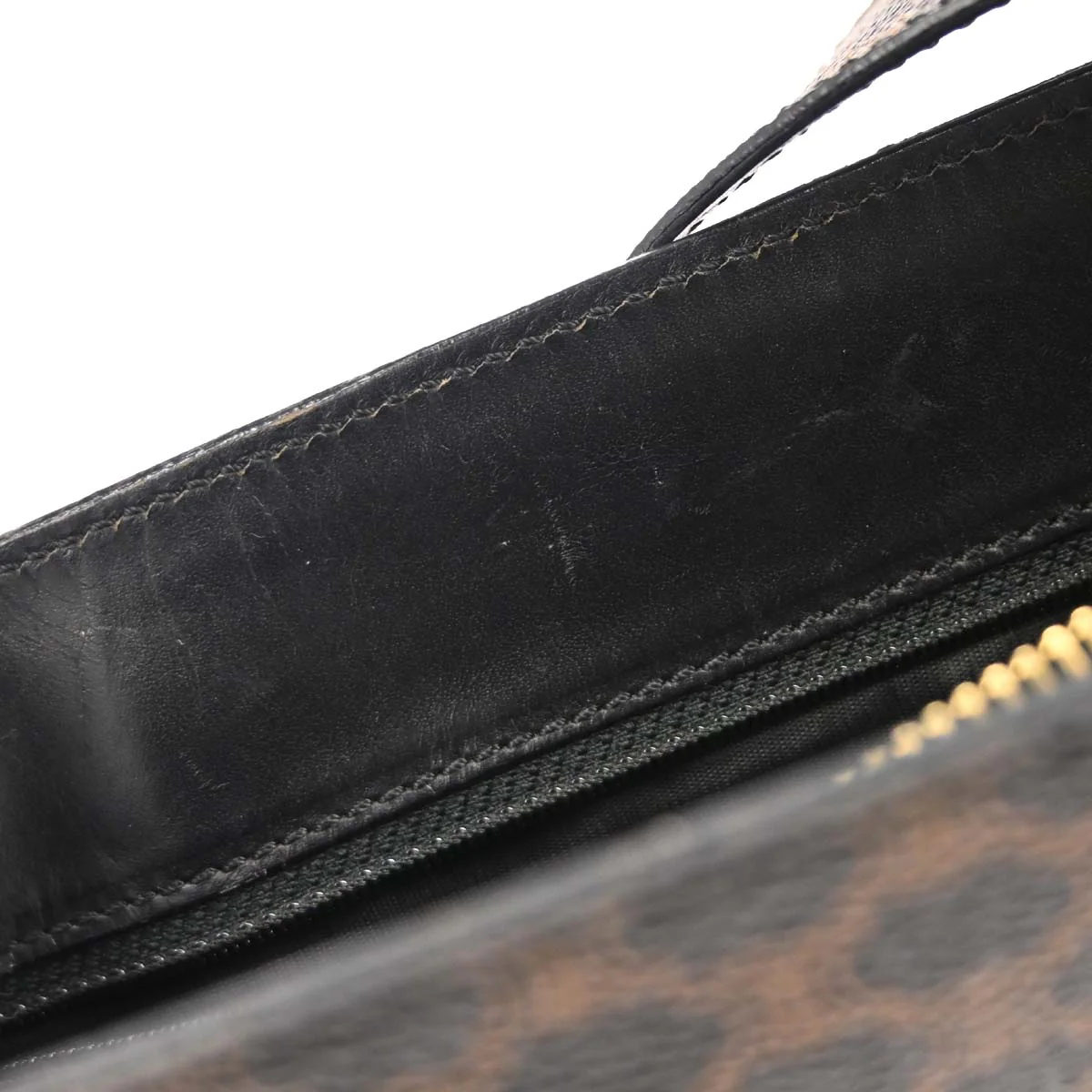 Celine Black Macadam Handbag - Image 7