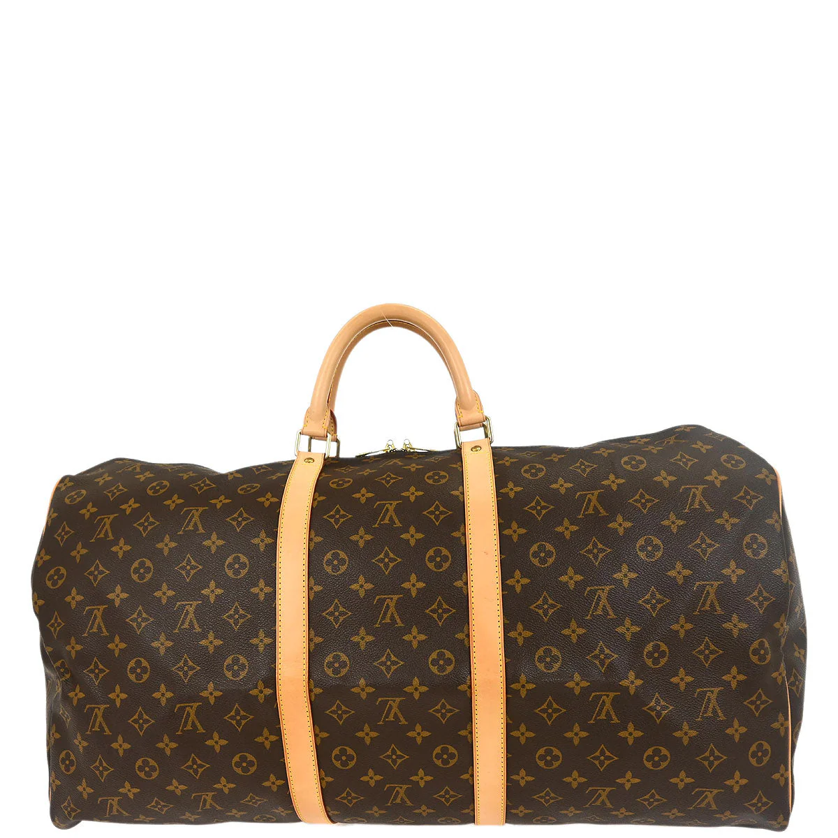 Louis Vuitton 2002 Monogram Keepall 60 Duffle Bag M41422 - Image 2
