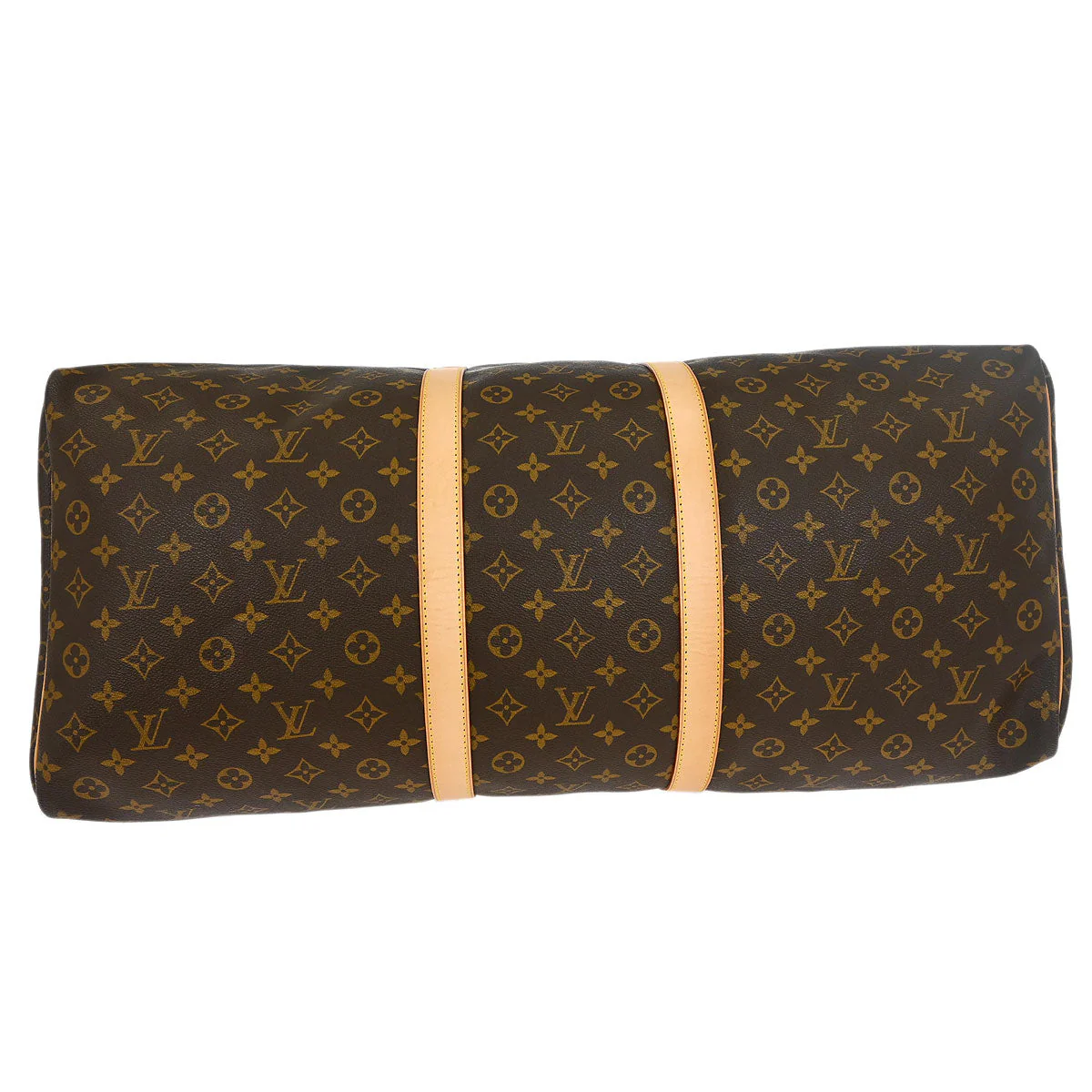 Louis Vuitton 2002 Monogram Keepall 60 Duffle Bag M41422 - Image 3