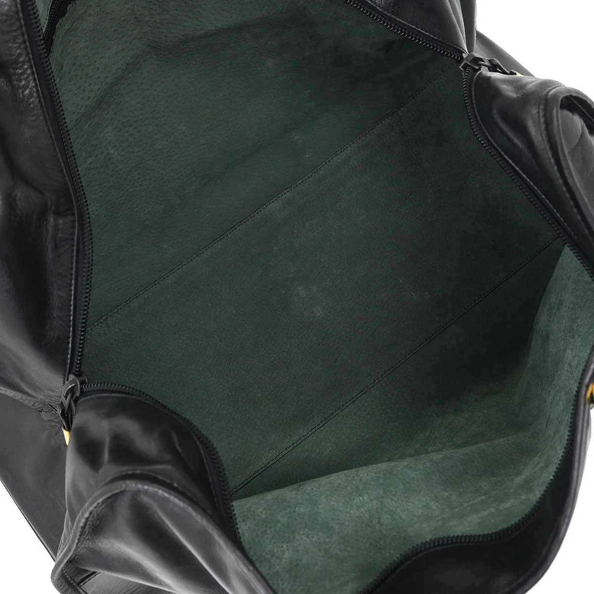 Loewe Black Leather Amazona 50 Handbag - Image 8
