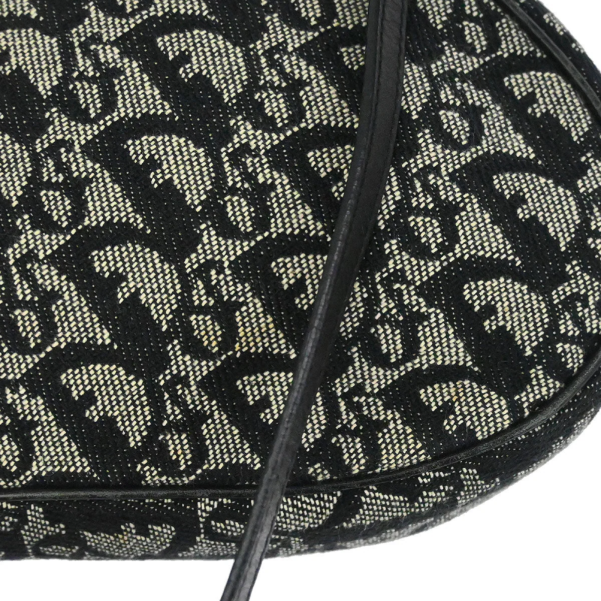 Christian Dior Black Trotter Saddle Handbag - Image 6
