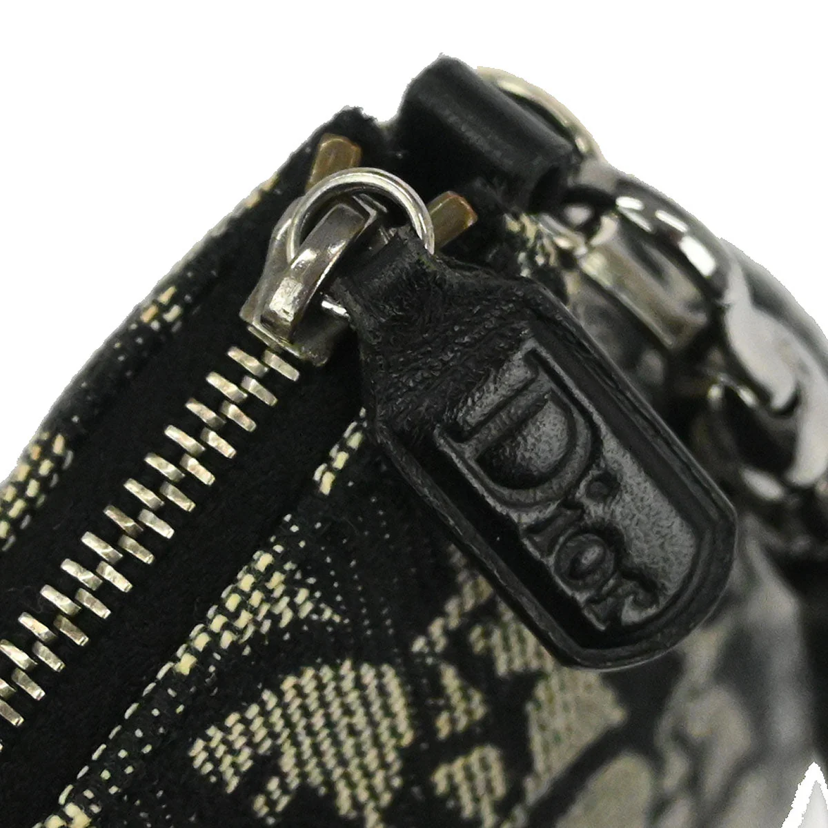 Christian Dior Black Trotter Saddle Handbag - Image 7