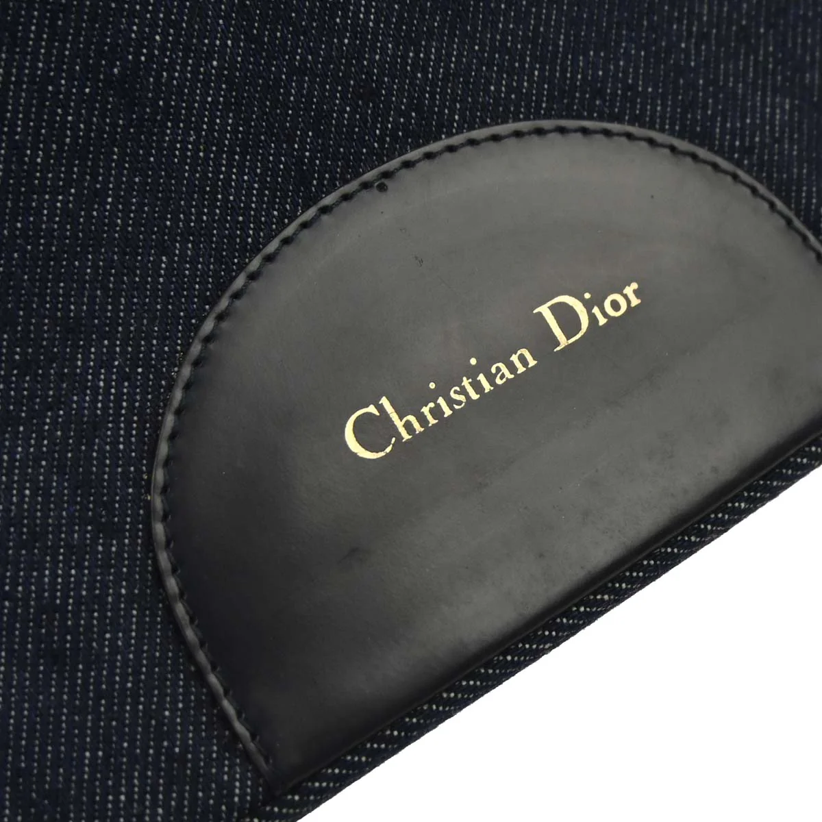 Christian Dior Blue Denim Malice Handbag - Image 10