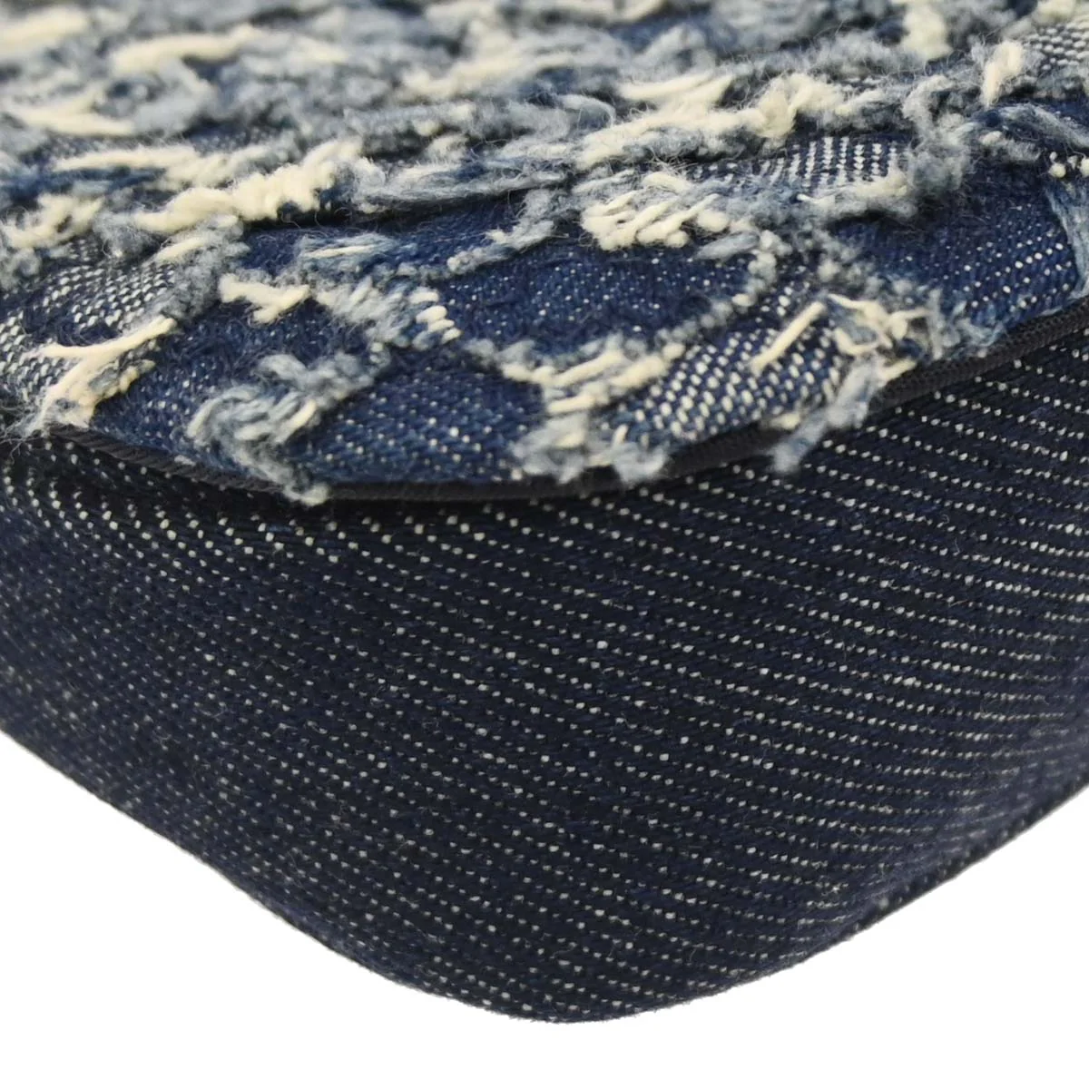 Christian Dior Blue Denim Malice Handbag - Image 4