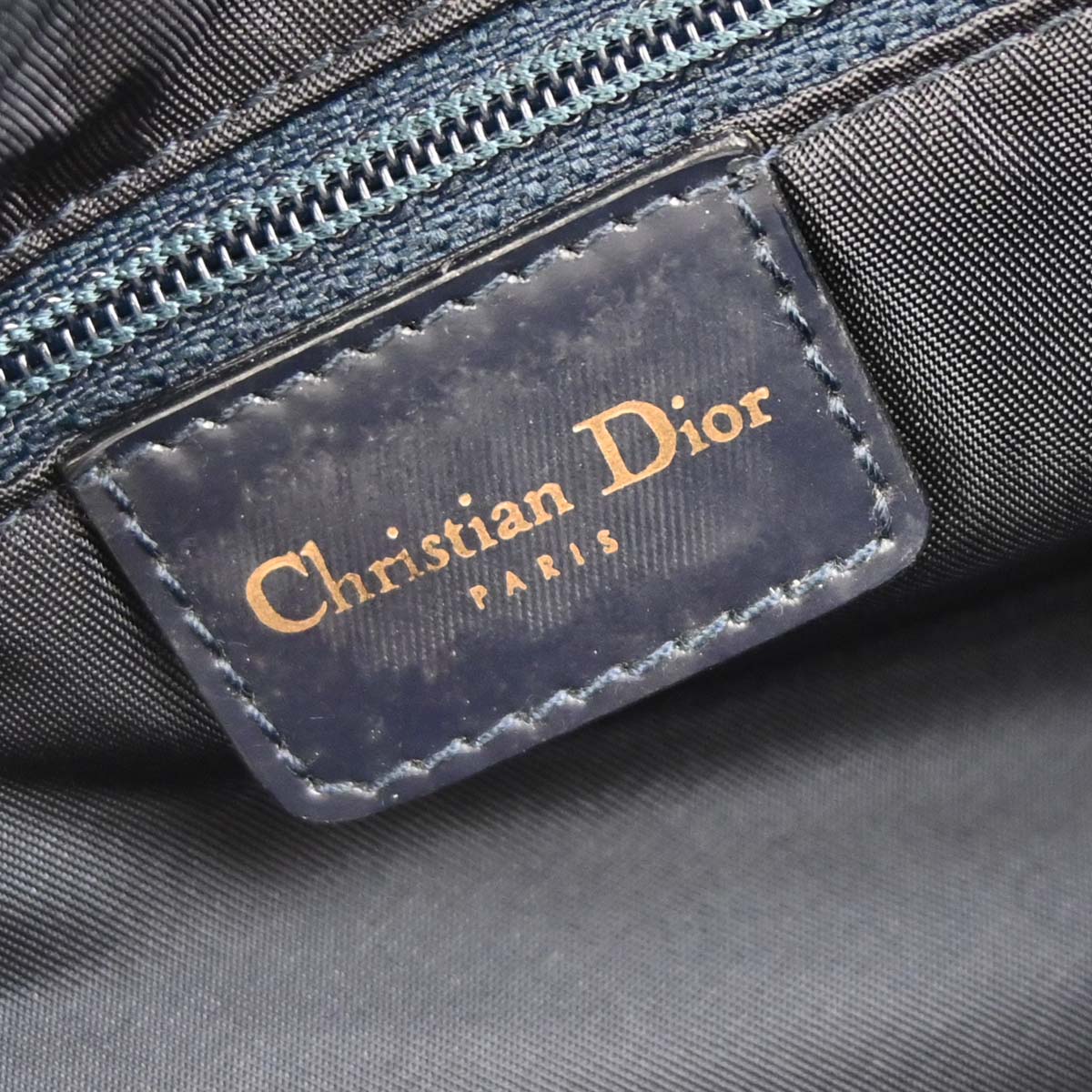 Christian Dior Blue Denim Malice Handbag - Image 8