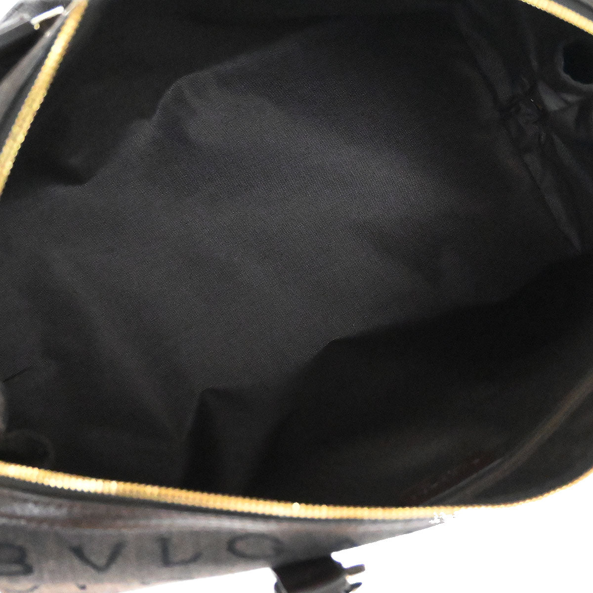 Bvlgari Brown Logomania Duffle Handbag - Image 8