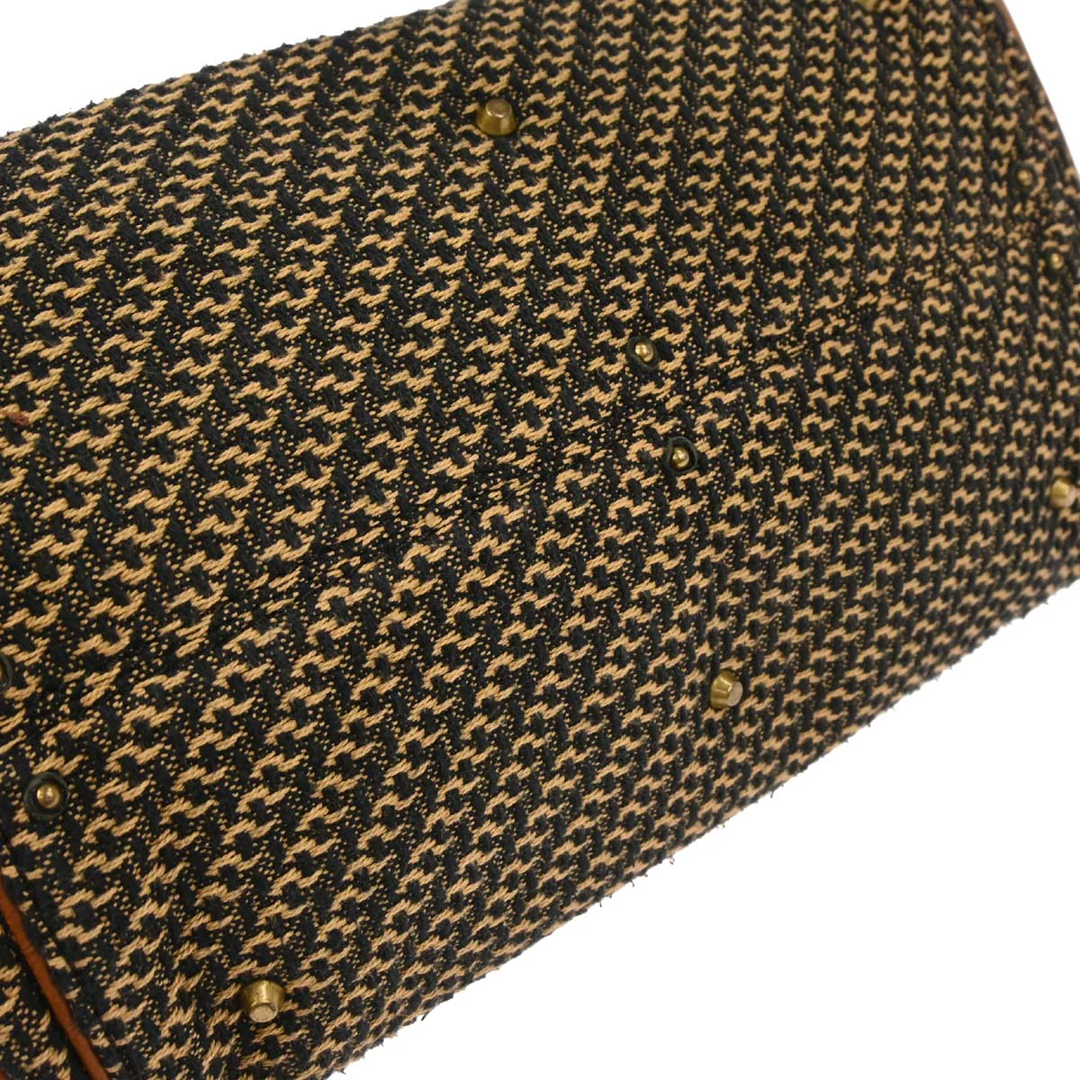 Chloe Brown Cotton Paddington Medium Handbag - Image 7
