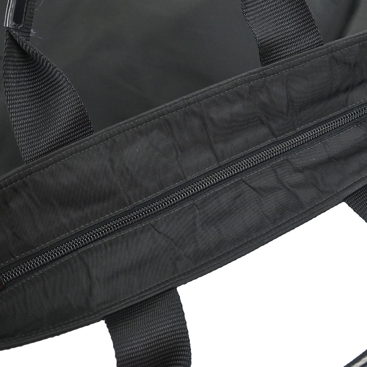 Prada Black Nylon 2way Shoulder Tote Handbag - Image 10