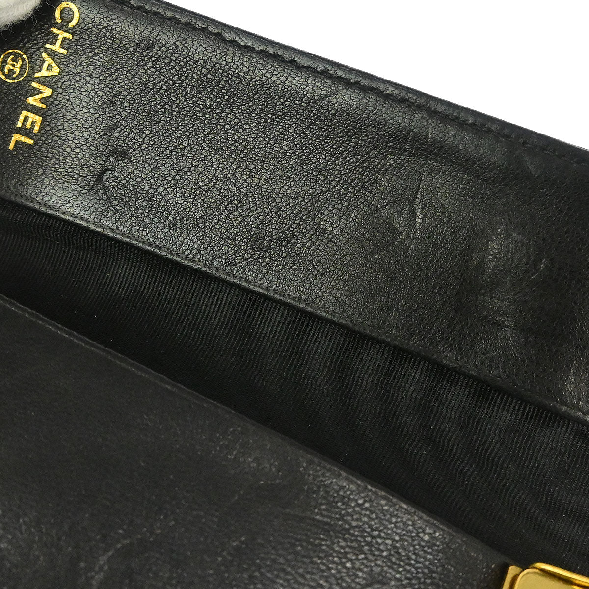 Chanel Black Caviar Skin Key Case Small Good - Image 7