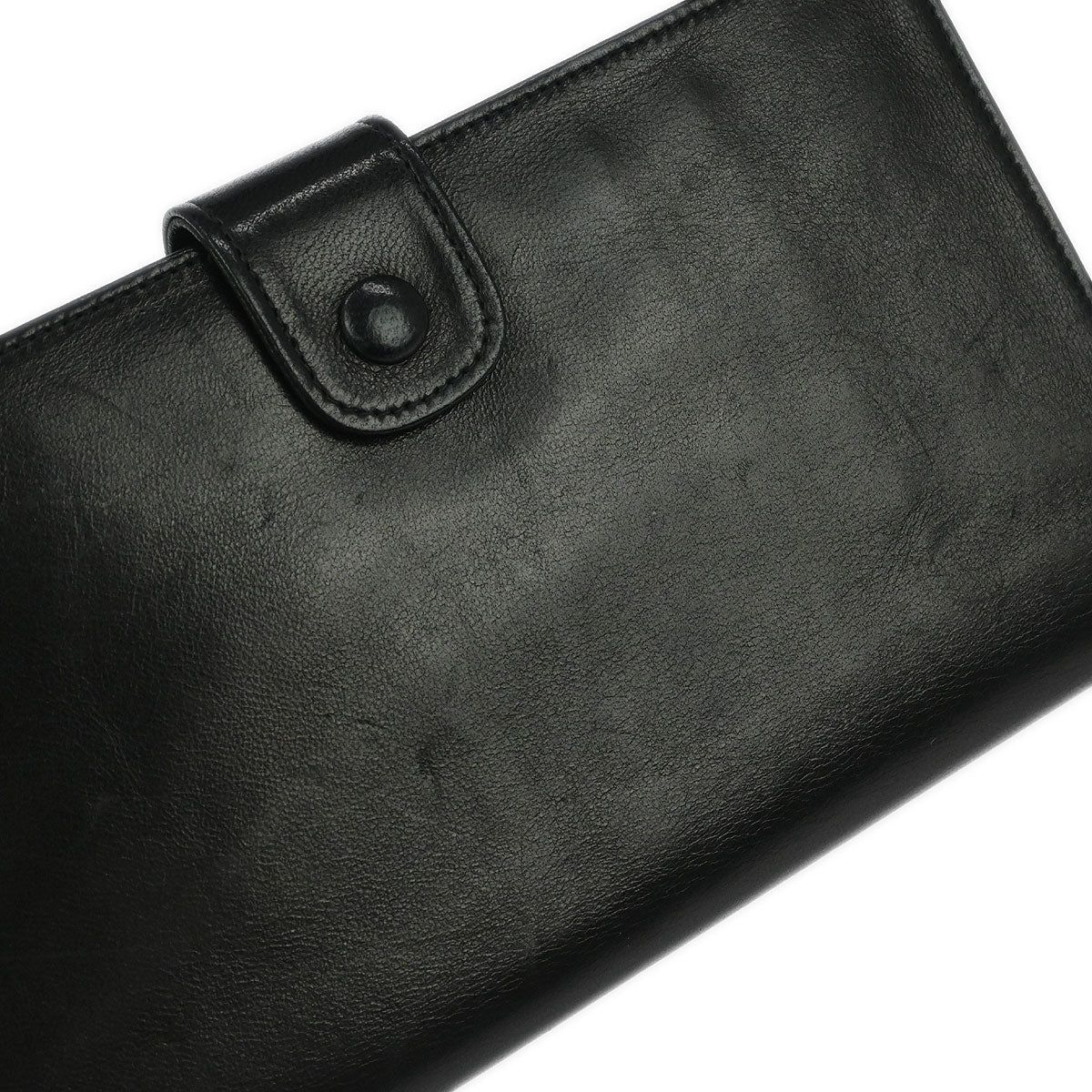 Chanel Black Lambskin Long Bifold Wallet - Image 4
