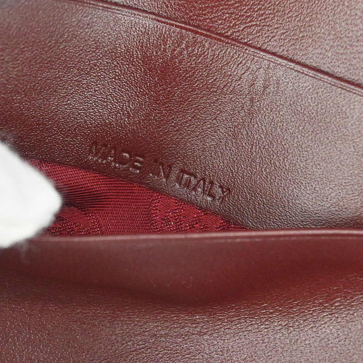 Cartier Bordeaux Must de Cartier Bifold Wallet - Image 7