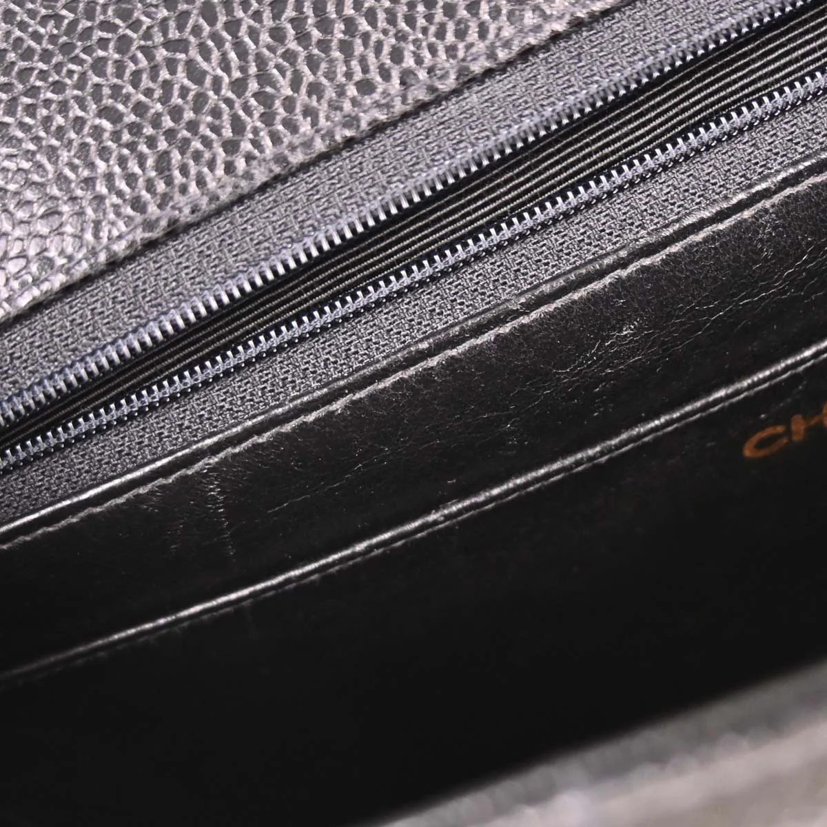 Chanel Black Caviar Mademoiselle Handbag - Image 8