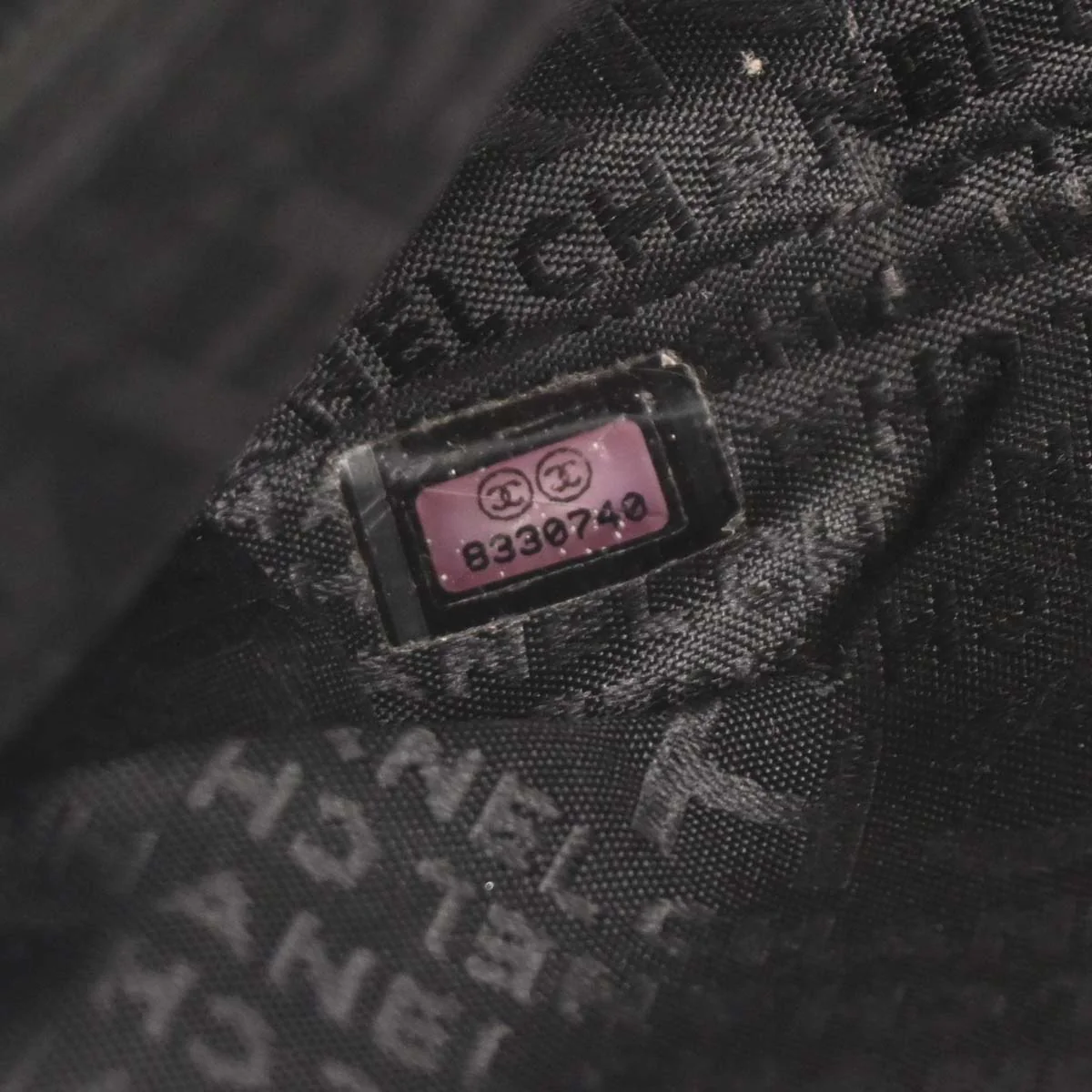 Chanel Black Lambskin Shoulder Bag - Image 9