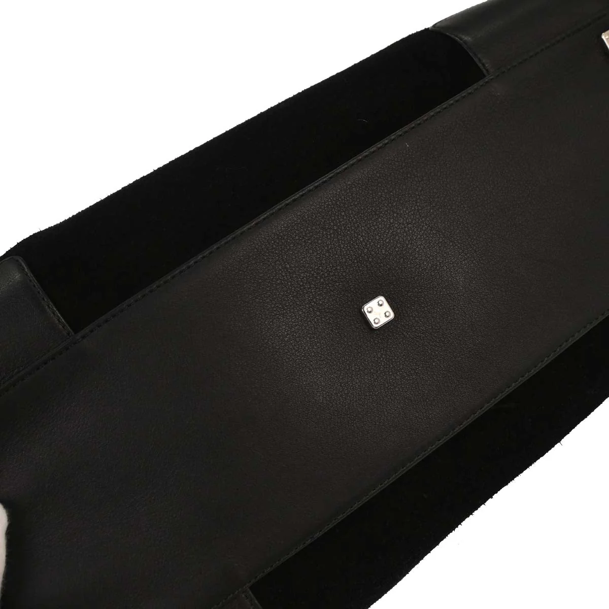 Loewe Black Suede Amazona 36 Handbag - Image 6