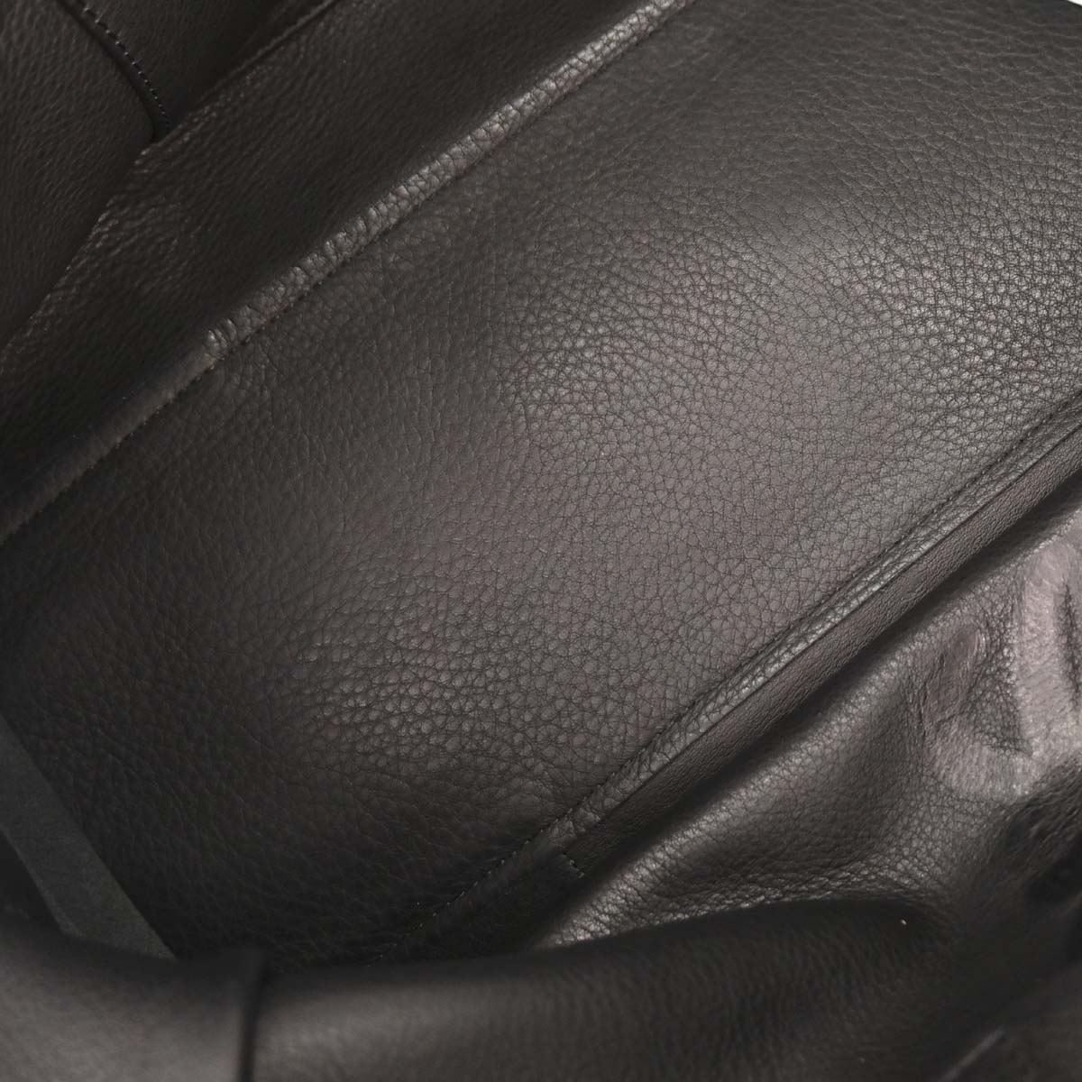 Loewe Black Suede Amazona 36 Handbag - Image 8
