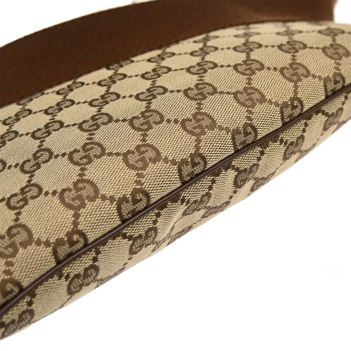 Gucci Beige Brown GG Shoulder Bag - Image 3