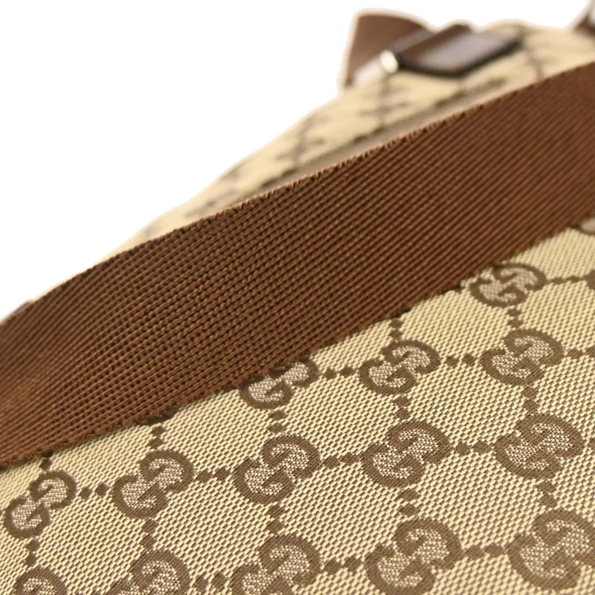 Gucci Beige Brown GG Shoulder Bag - Image 5
