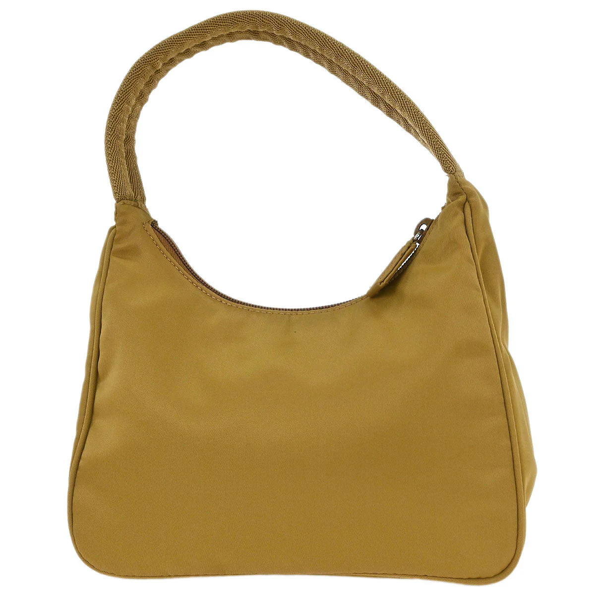 Prada Brown Nylon Handbag - Image 2