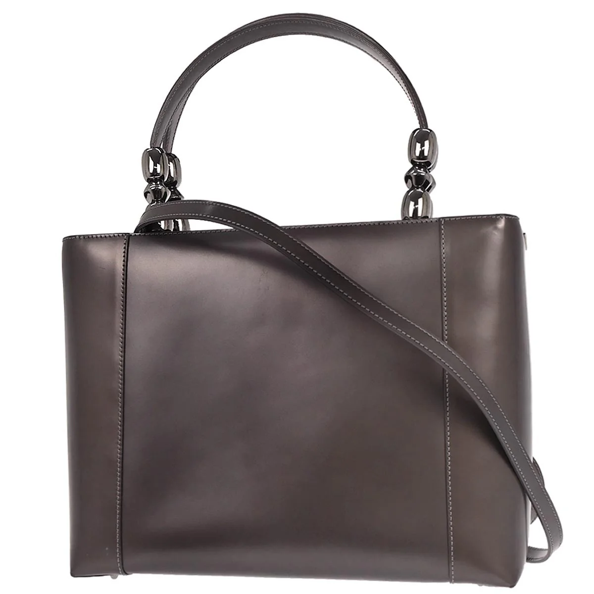 Christian Dior Gray Malice 2way Shoulder Handbag - Image 2