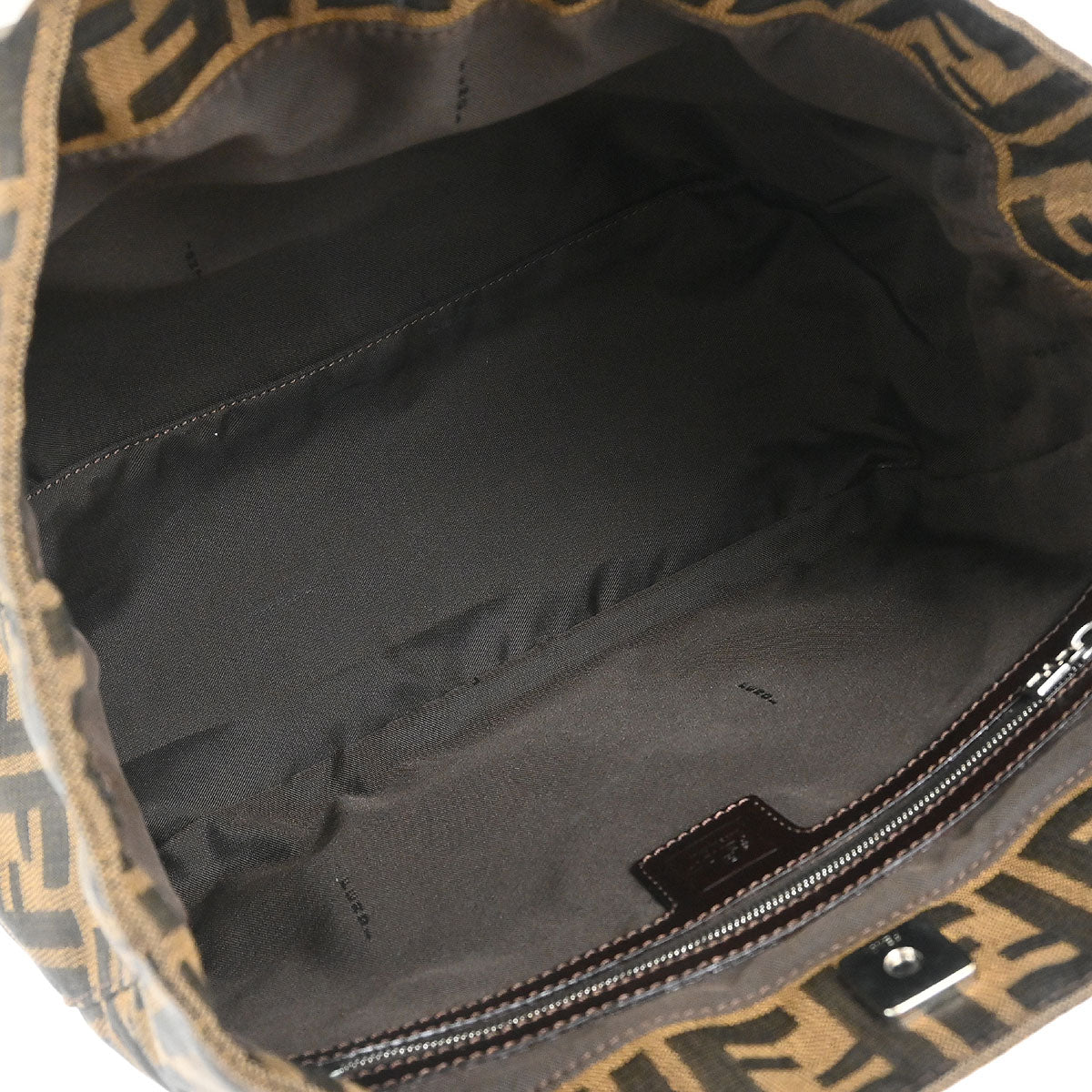 Fendi Brown Zucca Tote Handbag - Image 6