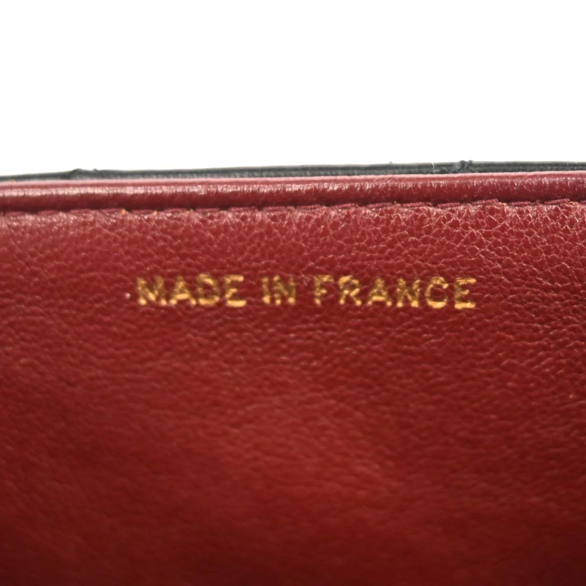 Chanel 1991-1994 Black Lambskin Crossbody Shoulder Bag - Image 10