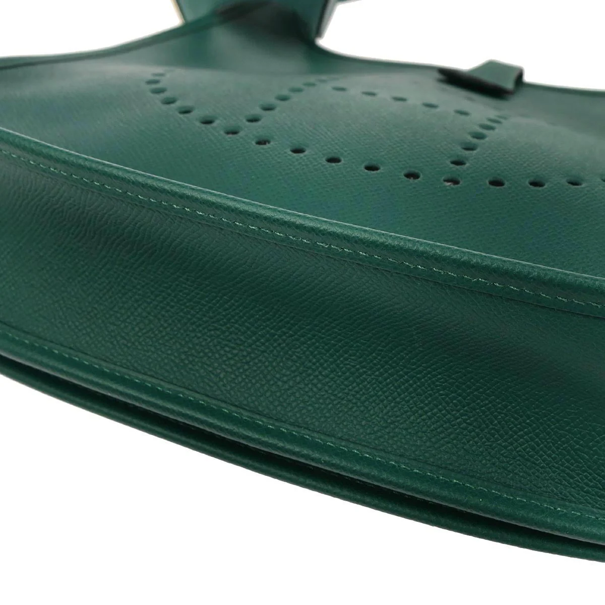 Hermes Malachite Epsom Evelyne 3 29 PM Shoulder Bag - Image 4