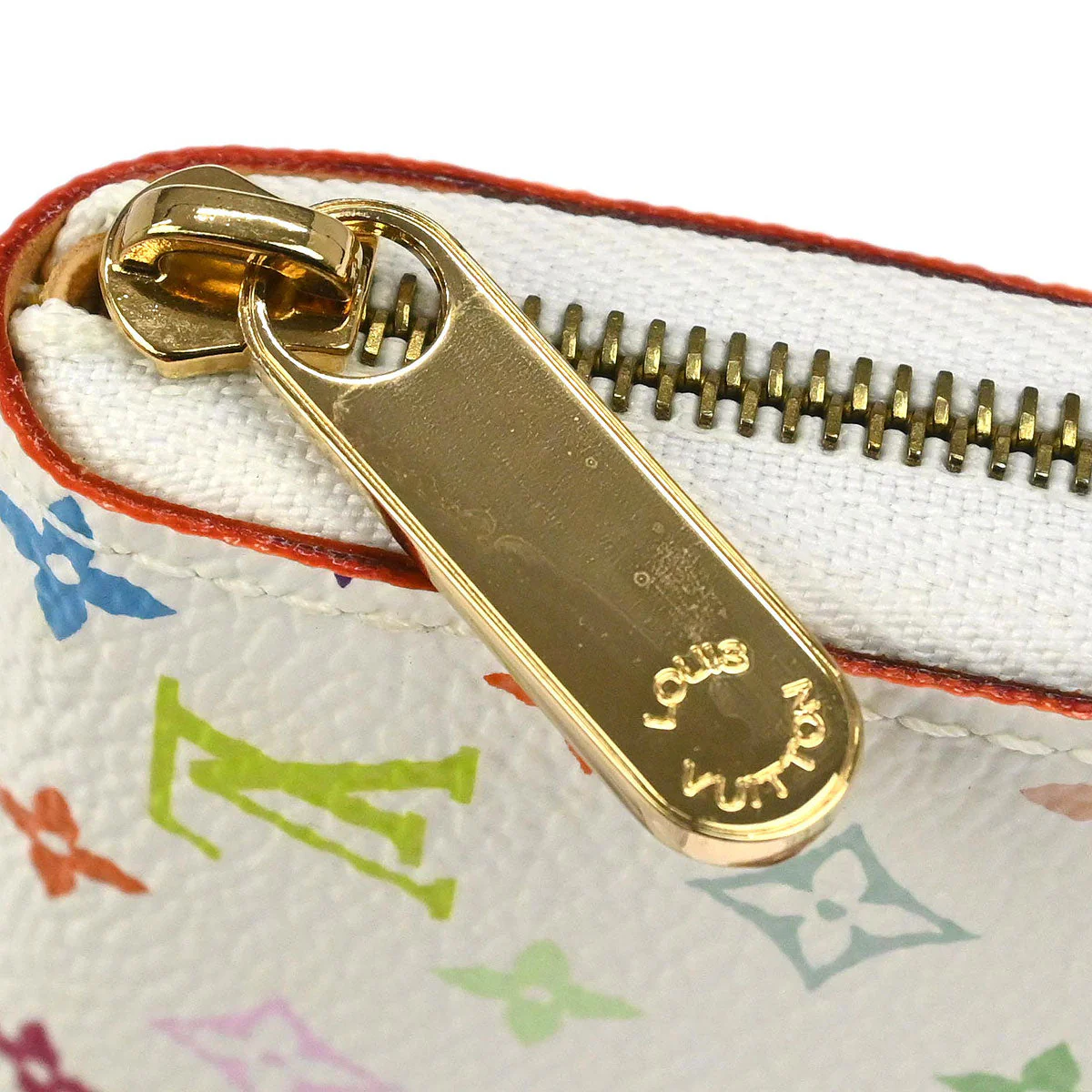 Louis Vuitton 2008 White Multicolor Zippy Wallet M66548 - Image 3