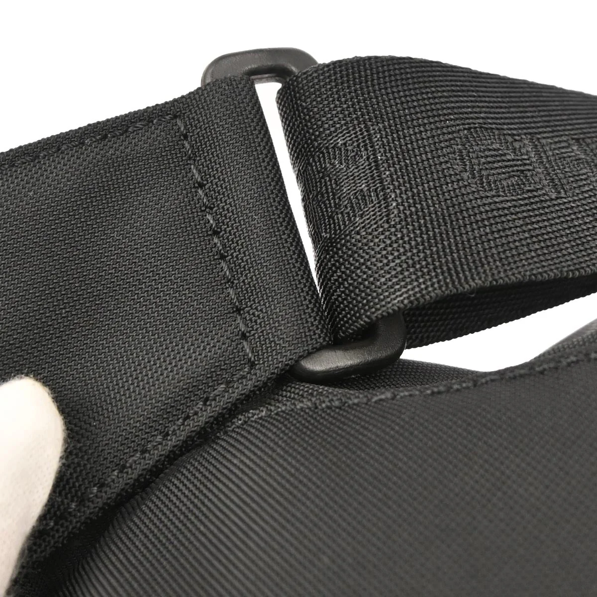 Chanel 2002-2003 Black Canvas Sport Line Waist Bum Bag - Image 4