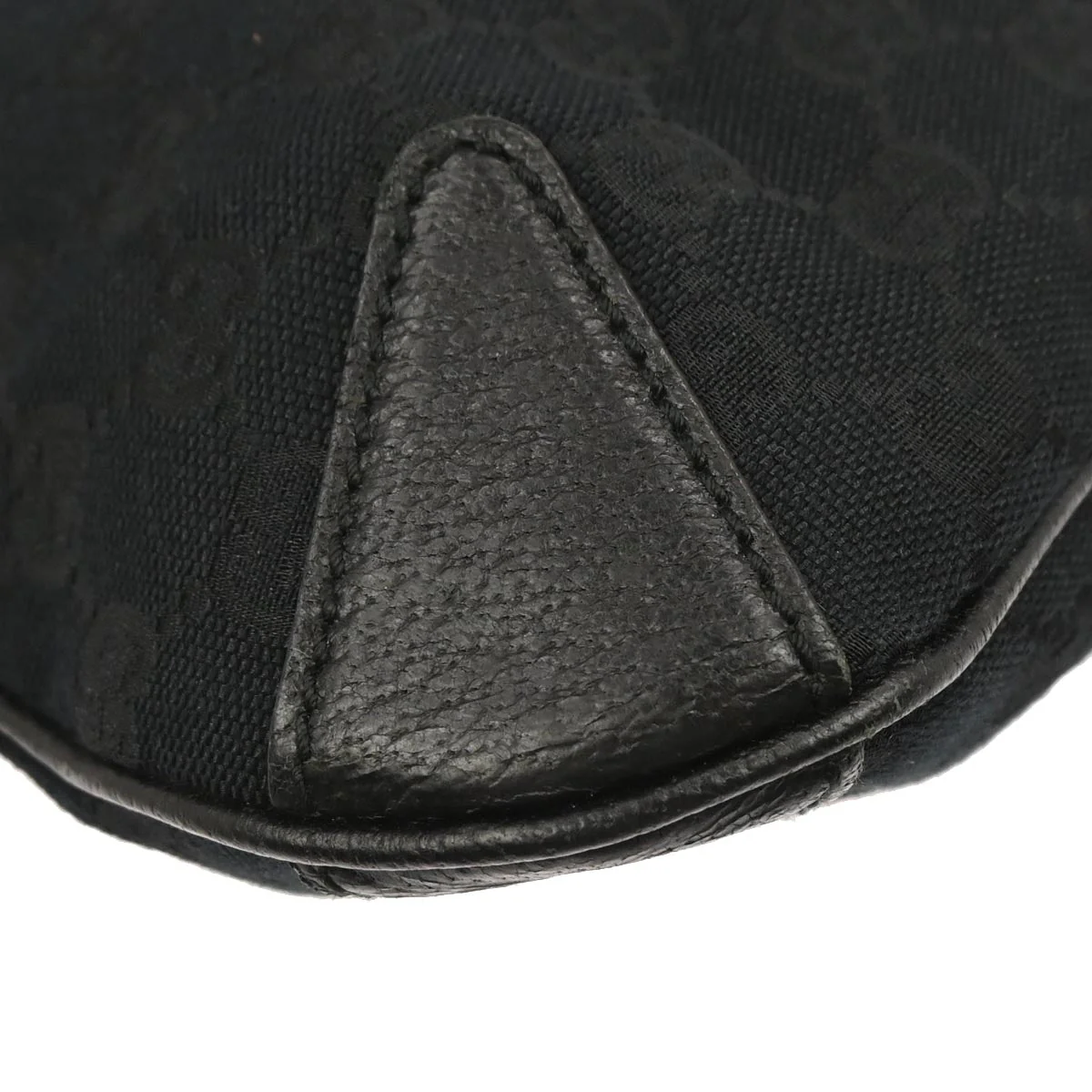 Gucci Black Canvas GG Hobo Handbag - Image 6