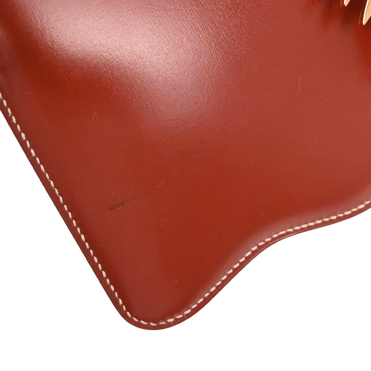 Hermes Brick Box Calf Palm Angels Shoulder Bag - Image 6