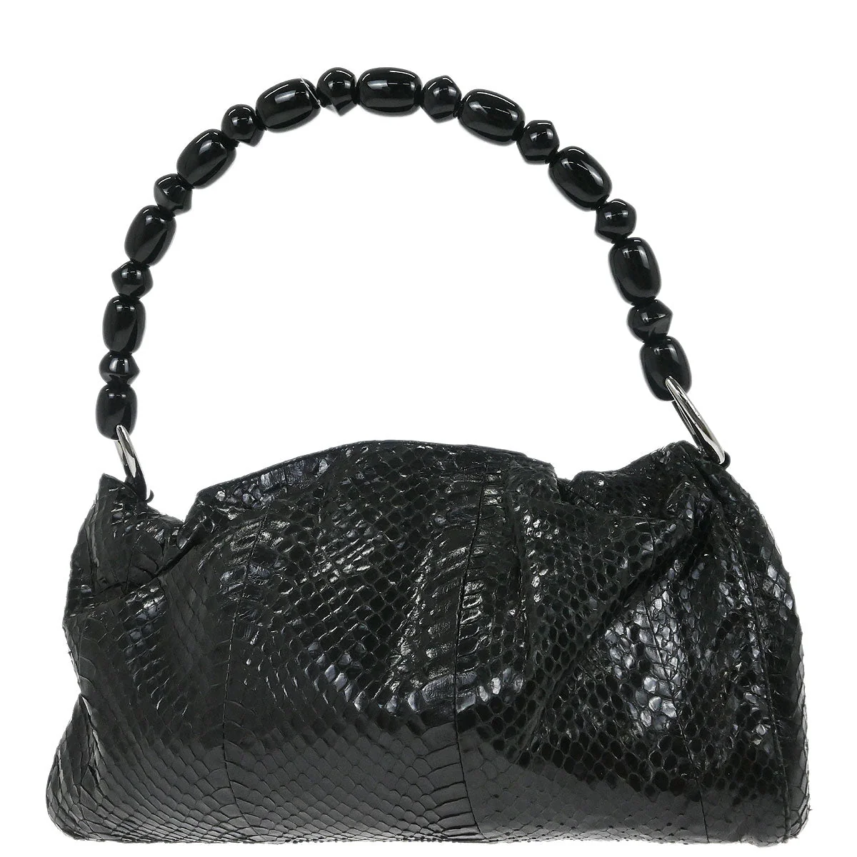 Christian Dior * Black Python Malice Handbag - Image 2