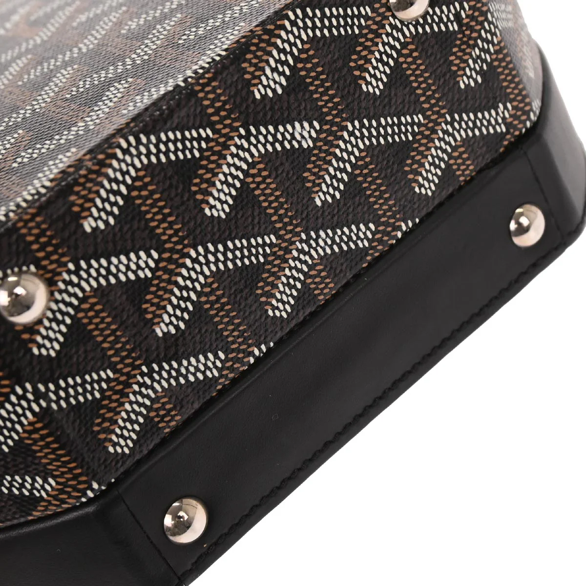 Goyard Black Alto Hatbox Trunk Bag 2way Shoulder Handbag - Image 3