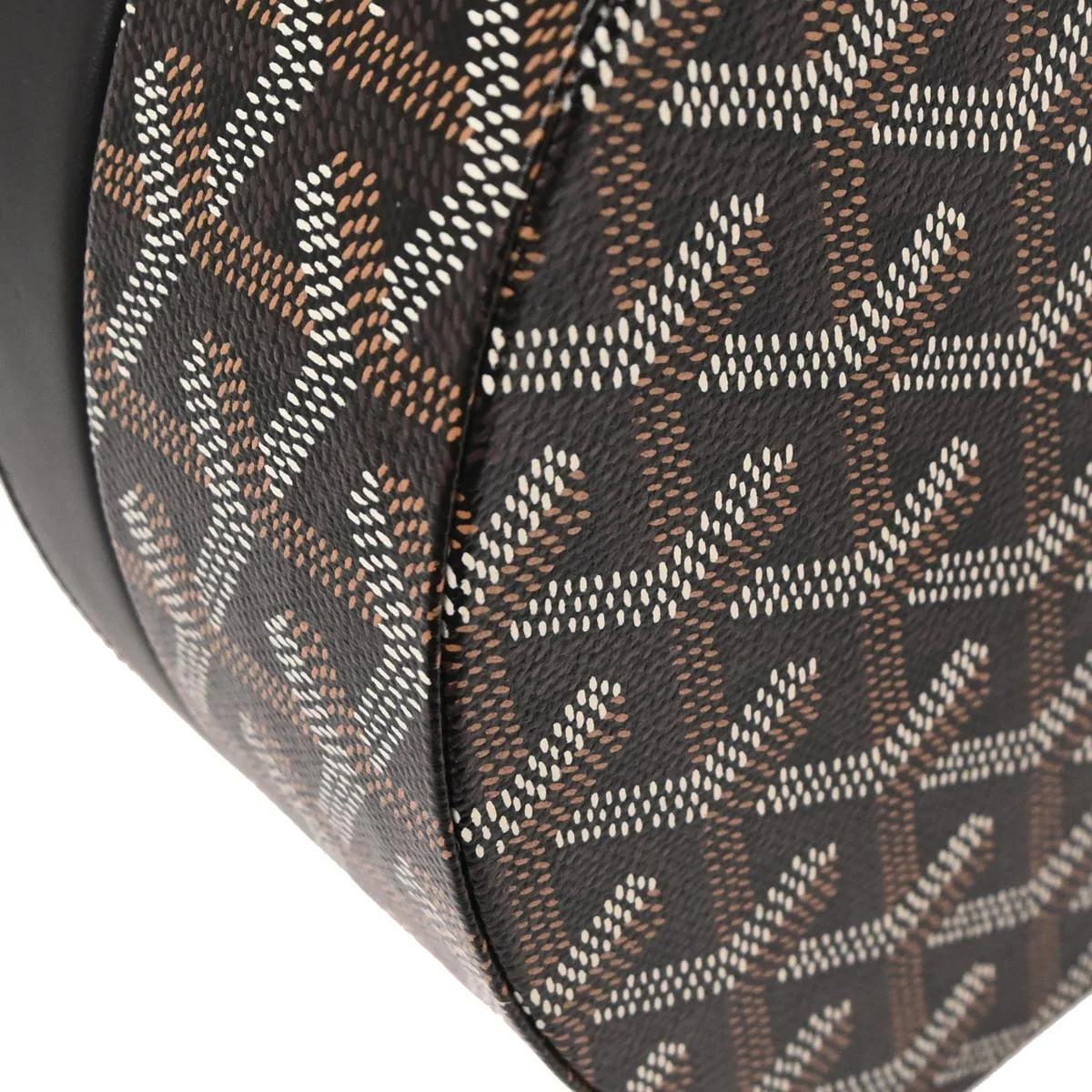 Goyard Black Alto Hatbox Trunk Bag 2way Shoulder Handbag - Image 4