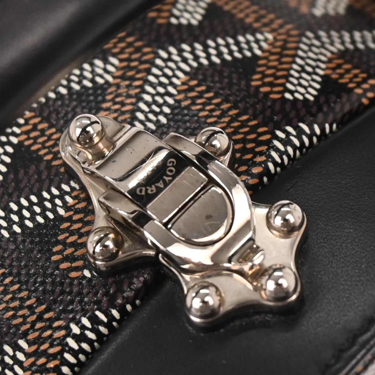 Goyard Black Alto Hatbox Trunk Bag 2way Shoulder Handbag - Image 7