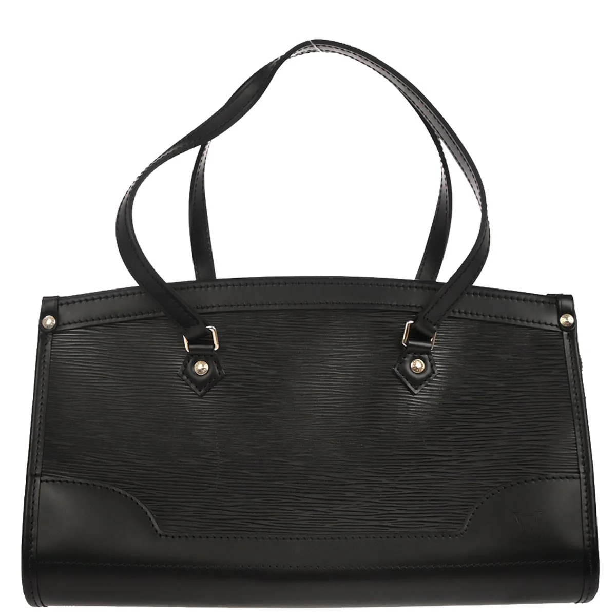 Louis Vuitton 2009 Black Epi Madeleine PM Shoulder Bag M59332